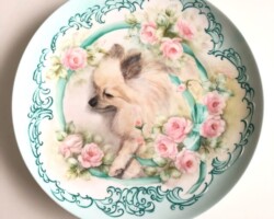スカーレットふわりちゃん なが田カガリペット肖像画