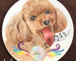 あずちゃん なが田カガリペット肖像画